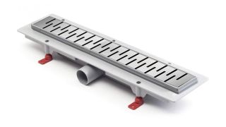 Душевой лоток Paini Medium CH550MN с рамкой 55см хром глянец